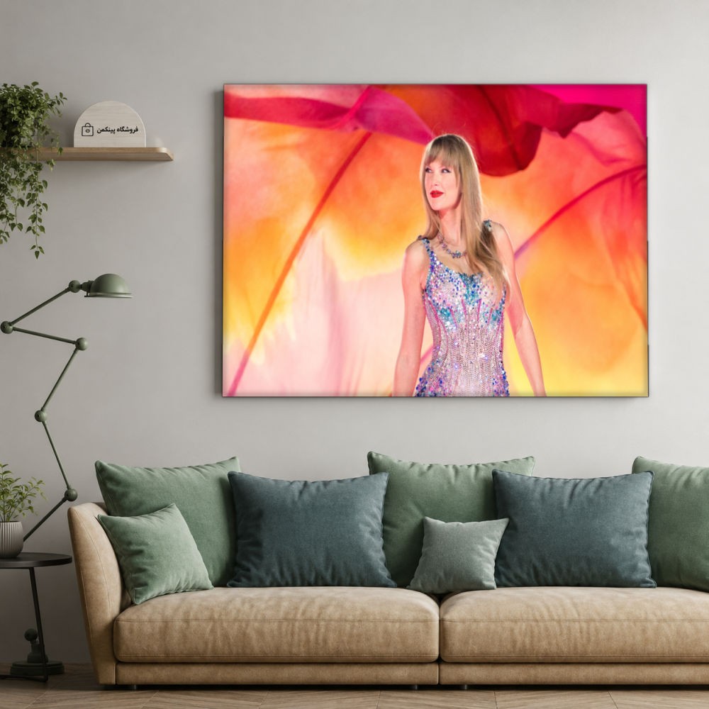 تابلو شاسی پینکمن طرح تیلور سویفت ولنتاین - Taylor Swift Valentines کد Jm 2