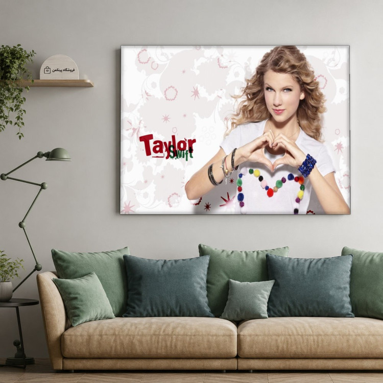 تابلو شاسی پینکمن طرح تیلور سویفت ولنتاین - Taylor Swift Valentines کد Jm 13