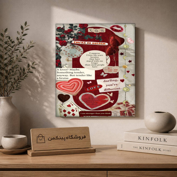 تابلو شاسی پینکمن طرح تیلور سویفت ولنتاین - Taylor Swift Valentines کد Jm 12