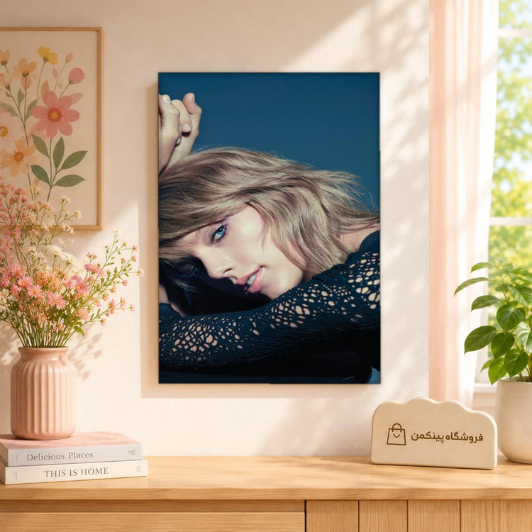 تابلو شاسی پینکمن طرح تیلور سویفت هنر - Taylor Swift Art کد Jm 8