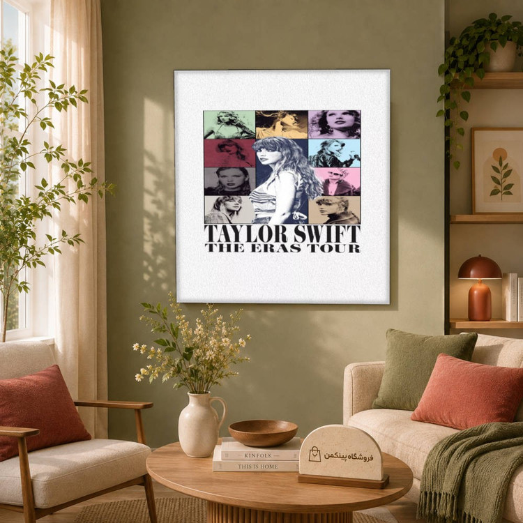 تابلو شاسی پینکمن طرح تیلور سویفت هنر - Taylor Swift Art کد Jm 5