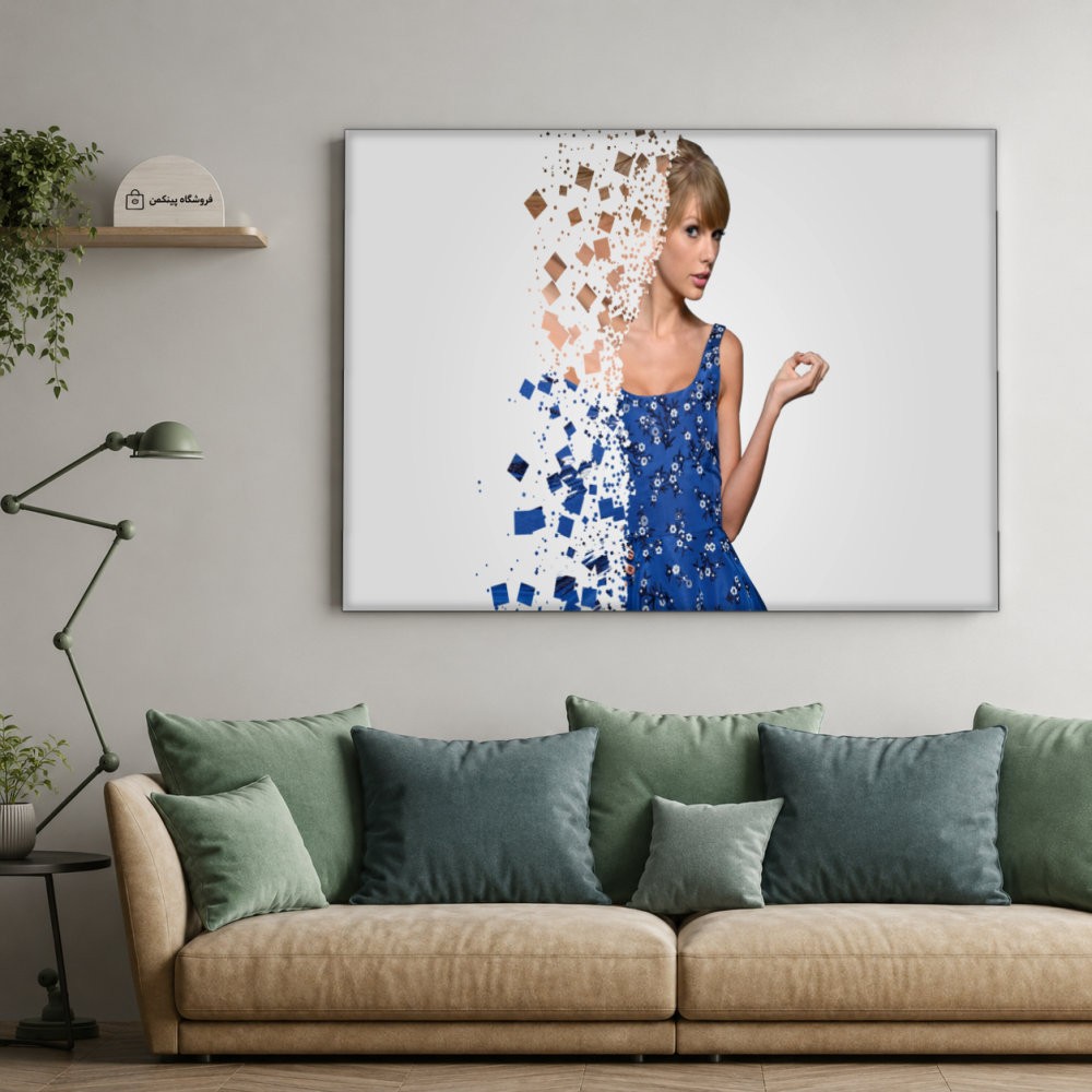 تابلو شاسی پینکمن طرح تیلور سویفت نسخه سوم - Taylor Swift HD 4k کد Jm 28