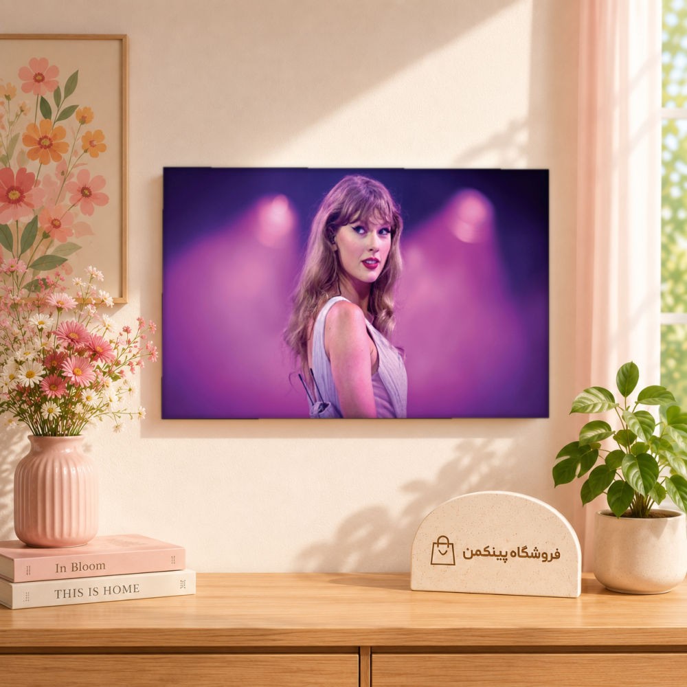 تابلو شاسی پینکمن طرح تیلور سویفت نسخه سوم - Taylor Swift HD 4k کد Jm 26
