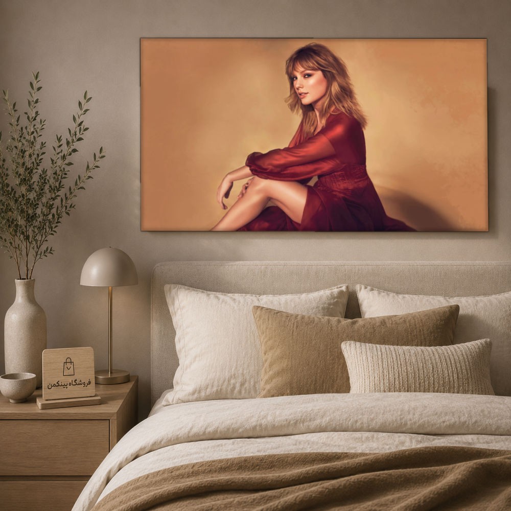 تابلو شاسی پینکمن طرح تیلور سویفت نسخه سوم - Taylor Swift HD 4k کد Jm 23