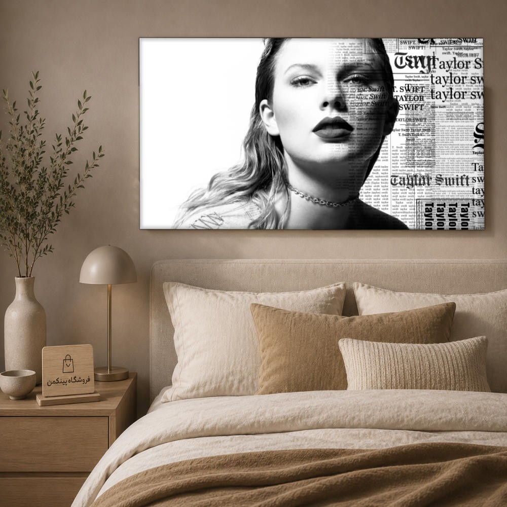 تابلو شاسی پینکمن طرح تیلور سویفت نسخه سوم - Taylor Swift HD 4k کد Jm 10