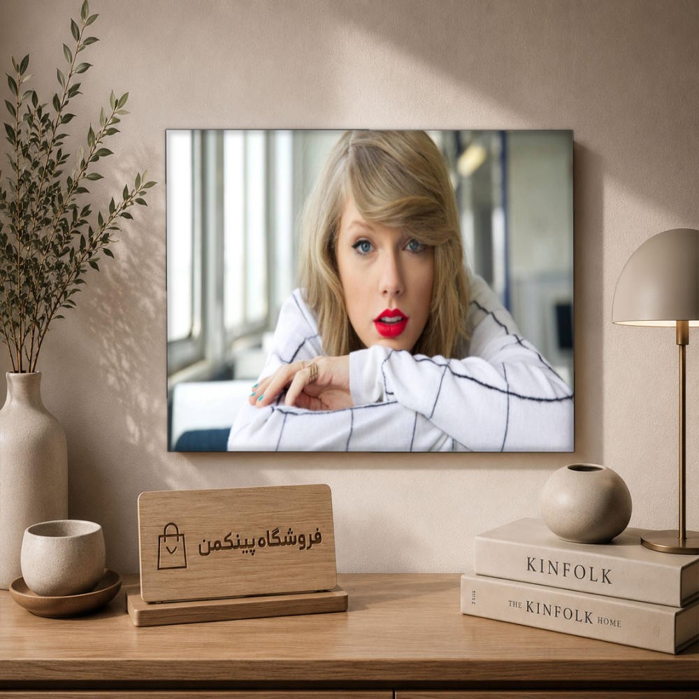 تابلو شاسی پینکمن طرح تیلور سویفت نسخه دوم - Taylor Swift Desktop HD کد Jm 37