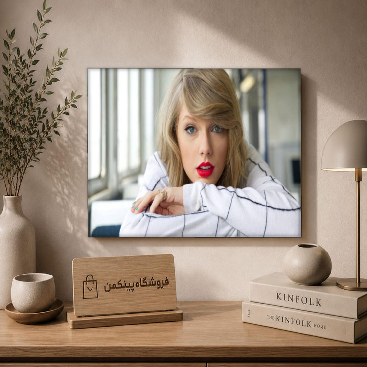 تابلو شاسی پینکمن طرح تیلور سویفت نسخه دوم - Taylor Swift Desktop HD کد Jm 37