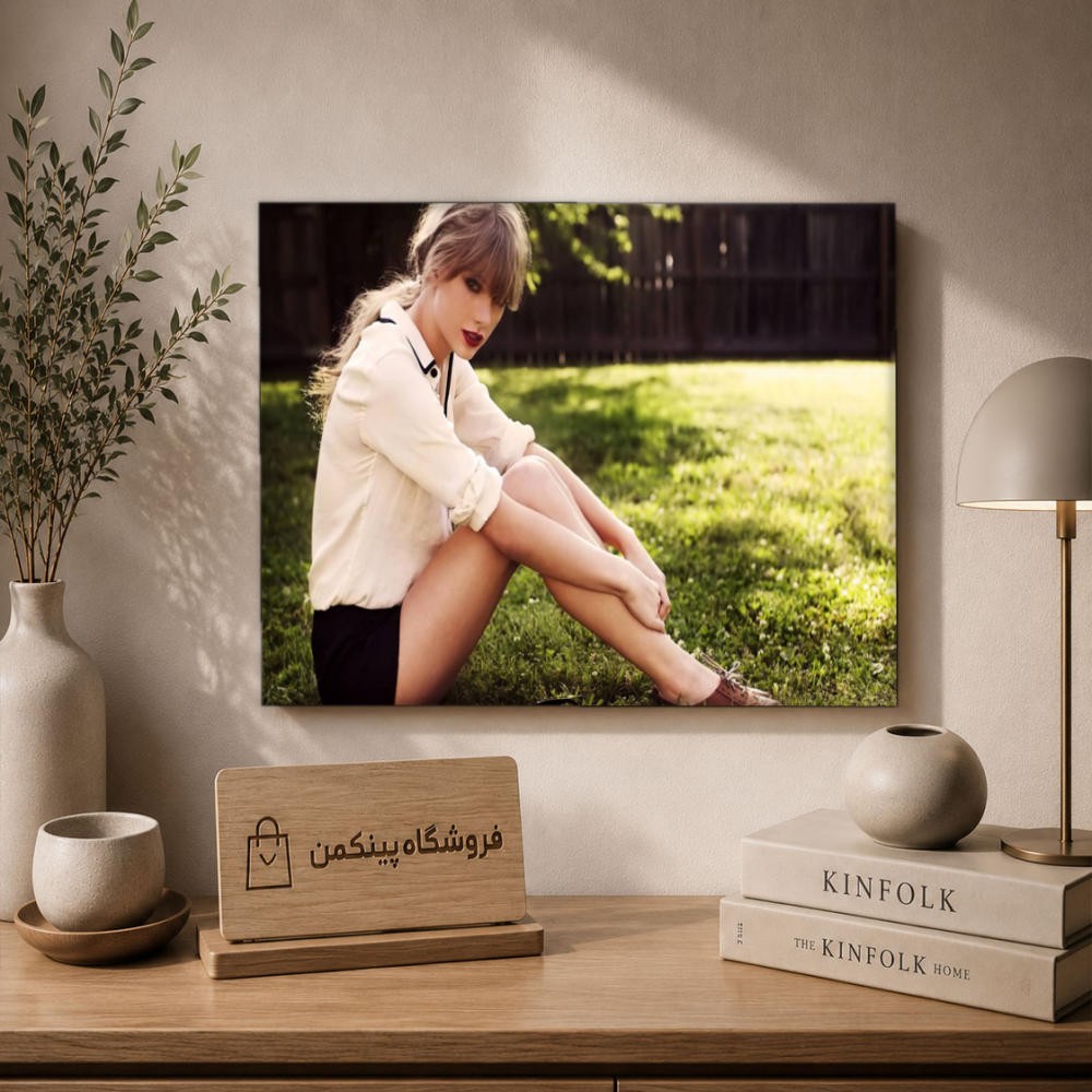 تابلو شاسی پینکمن طرح تیلور سویفت نسخه دوم - Taylor Swift Desktop HD کد Jm 36