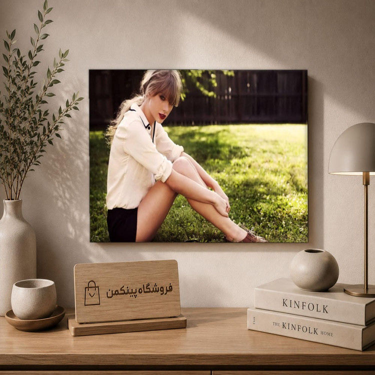 تابلو شاسی پینکمن طرح تیلور سویفت نسخه دوم - Taylor Swift Desktop HD کد Jm 36