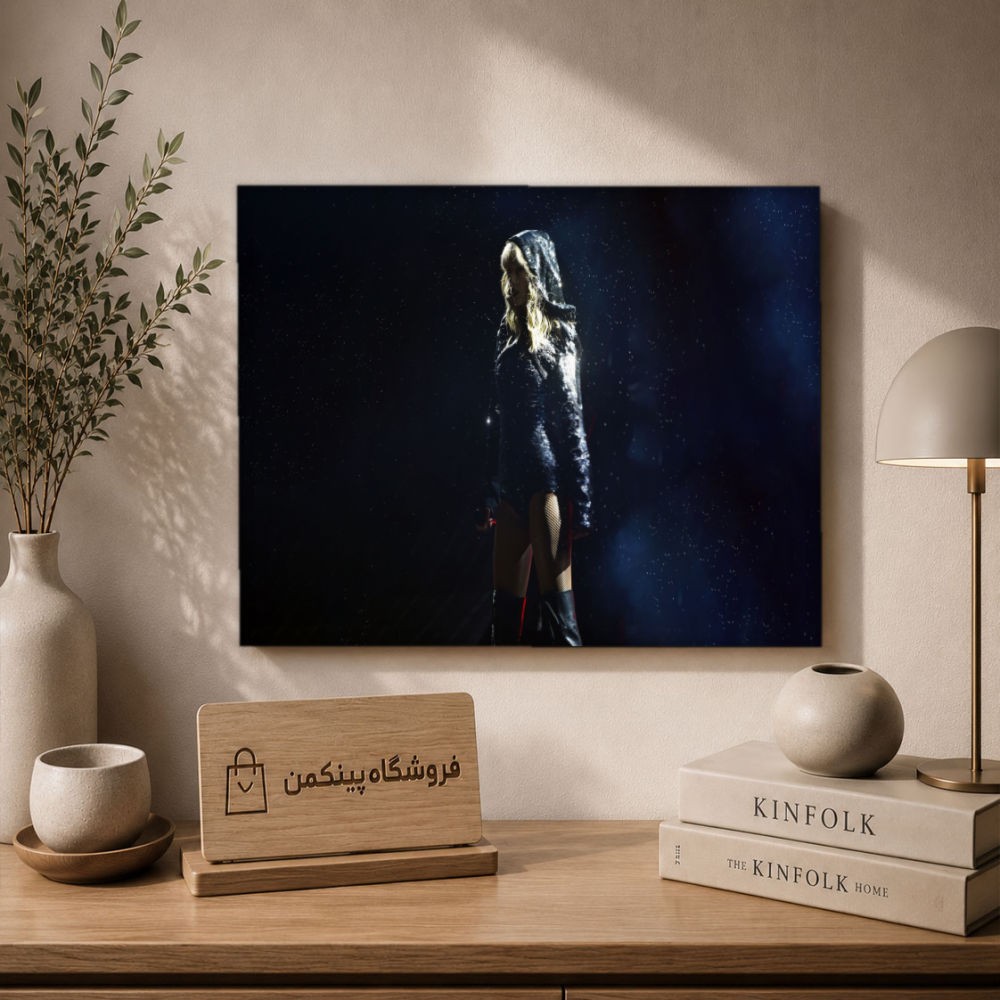 تابلو شاسی پینکمن طرح تیلور سویفت نسخه دوم - Taylor Swift Desktop HD کد Jm 35
