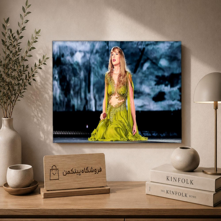 تابلو شاسی پینکمن طرح تیلور سویفت نسخه دوم - Taylor Swift Desktop HD کد Jm 30