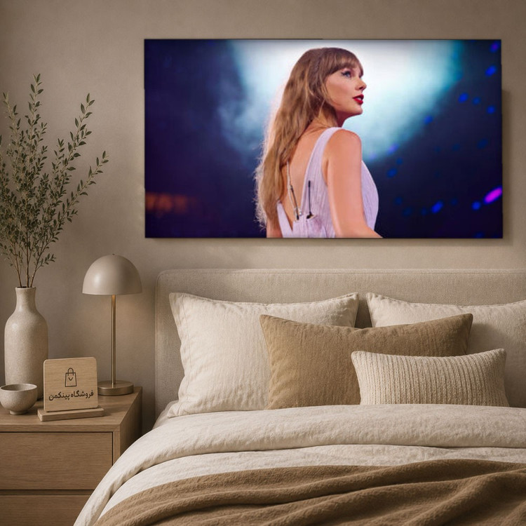 تابلو شاسی پینکمن طرح تیلور سویفت نسخه دوم - Taylor Swift Desktop HD کد Jm 24