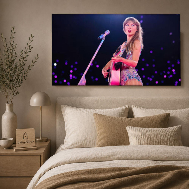 تابلو شاسی پینکمن طرح تیلور سویفت نسخه دوم - Taylor Swift Desktop HD کد Jm 22