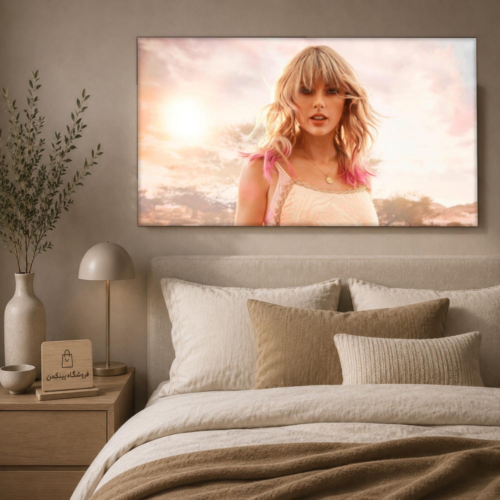 تابلو شاسی پینکمن طرح تیلور سویفت نسخه دوم - Taylor Swift Desktop HD کد Jm 2