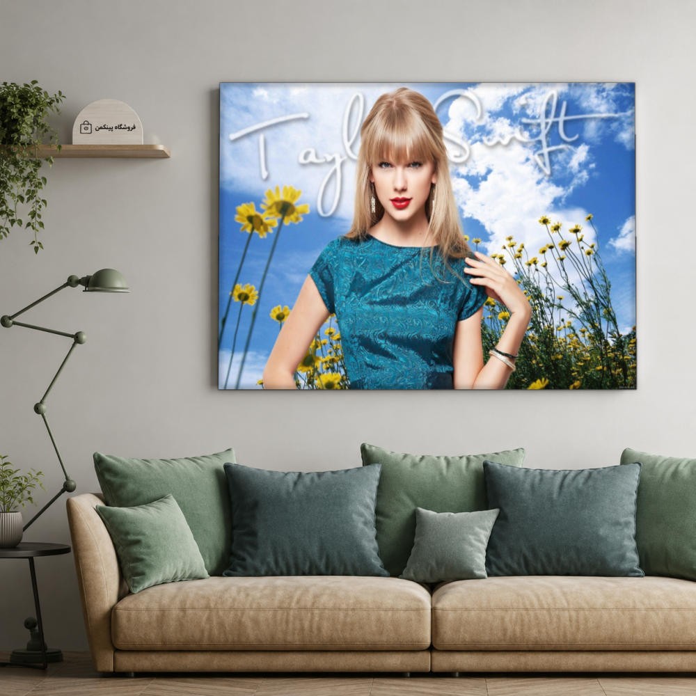 تابلو شاسی پینکمن طرح تیلور سویفت نسخه دوم - Taylor Swift Desktop HD کد Jm 1
