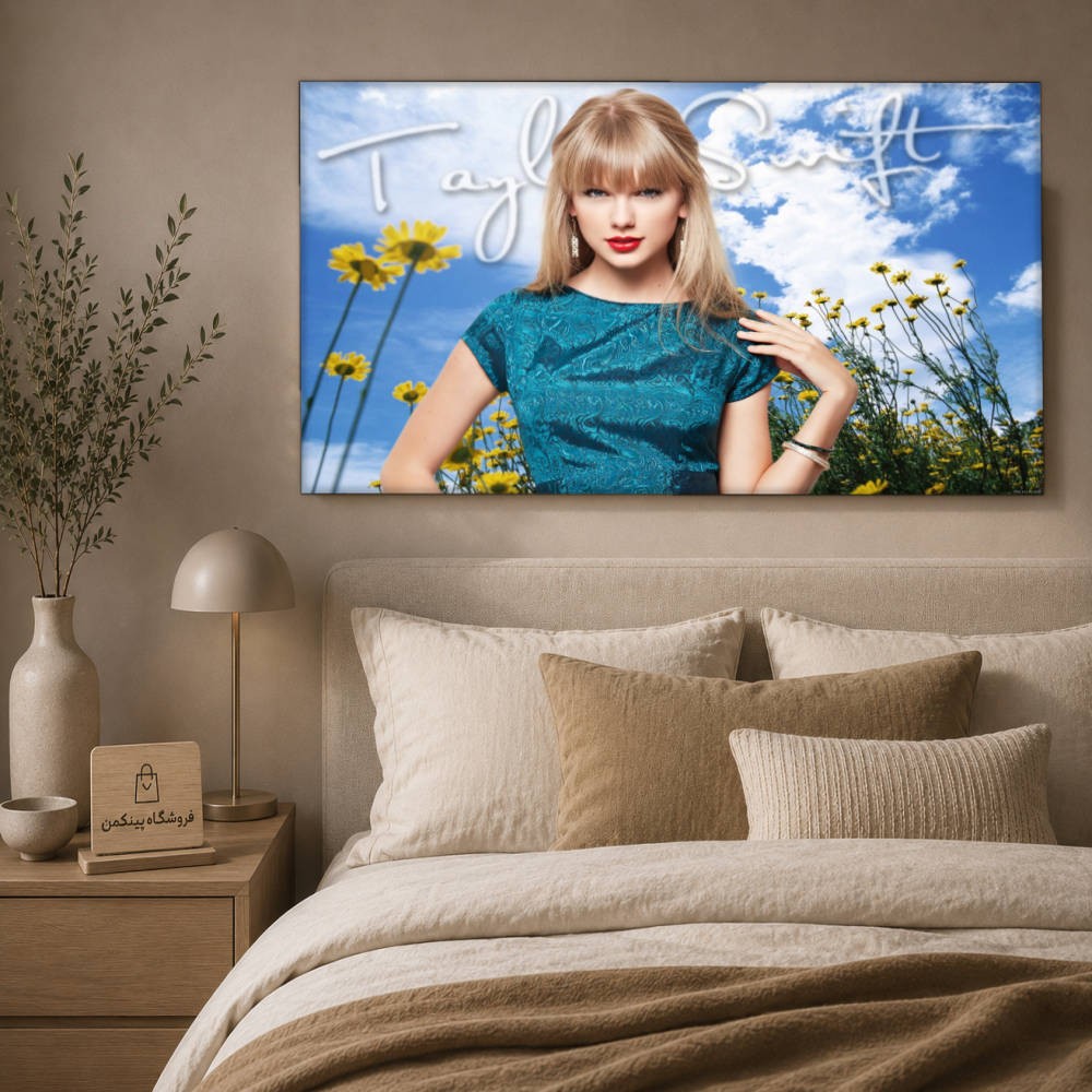 تابلو شاسی پینکمن طرح تیلور سویفت بامزه - Taylor Swift Cute کد Jm 9