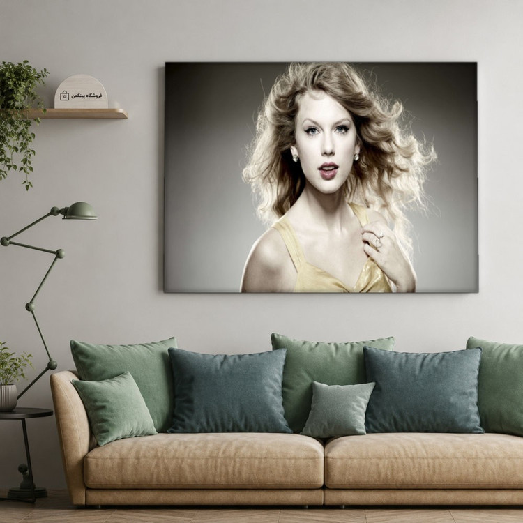 تابلو شاسی پینکمن طرح تیلور سویفت بامزه - Taylor Swift Cute کد Jm 32