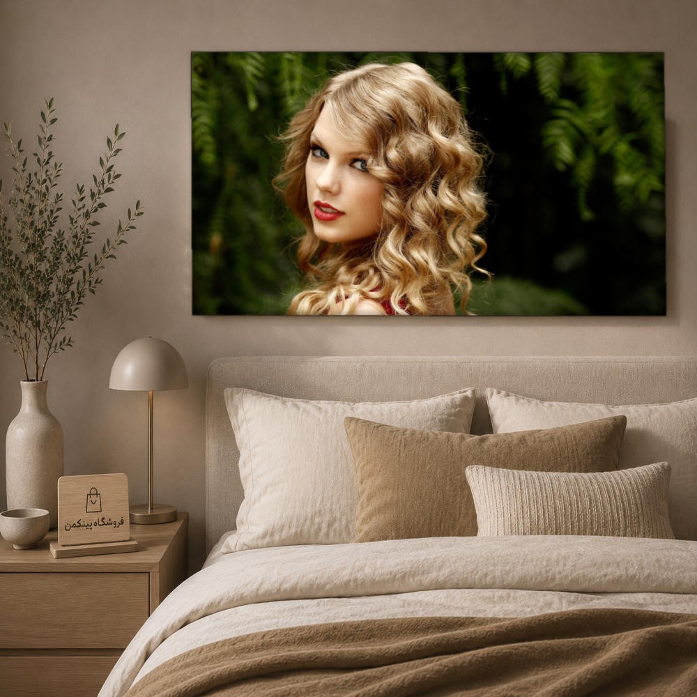 تابلو شاسی پینکمن طرح تیلور سویفت بامزه - Taylor Swift Cute کد Jm 30
