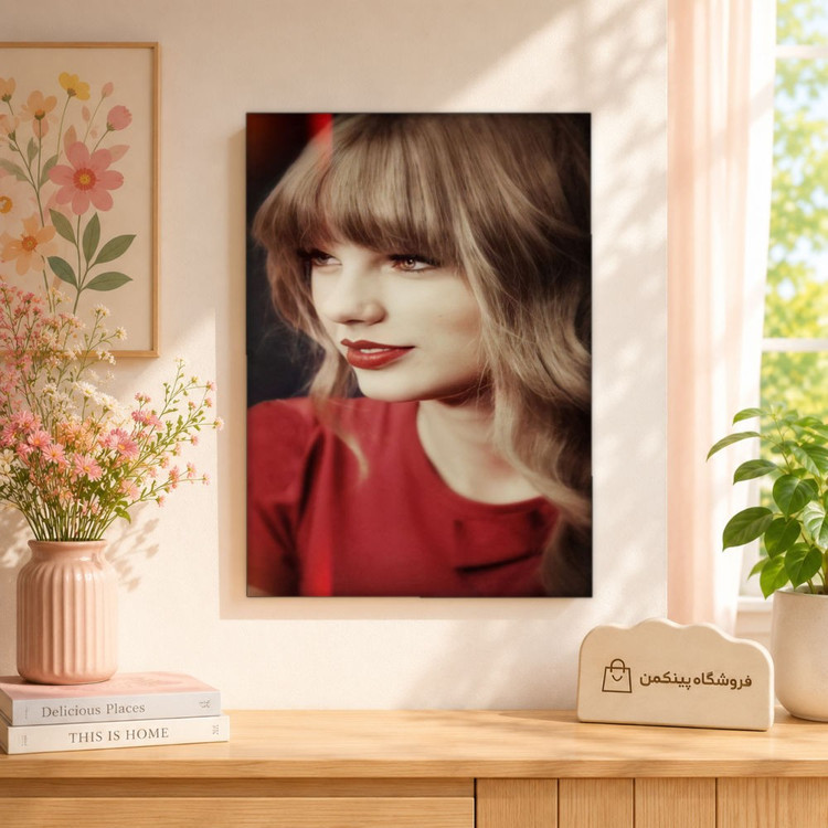 تابلو شاسی پینکمن طرح تیلور سویفت بامزه - Taylor Swift Cute کد Jm 27