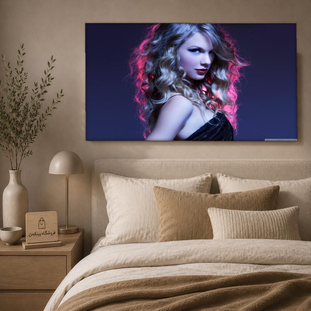 تابلو شاسی پینکمن طرح تیلور سویفت بامزه - Taylor Swift Cute کد Jm 14