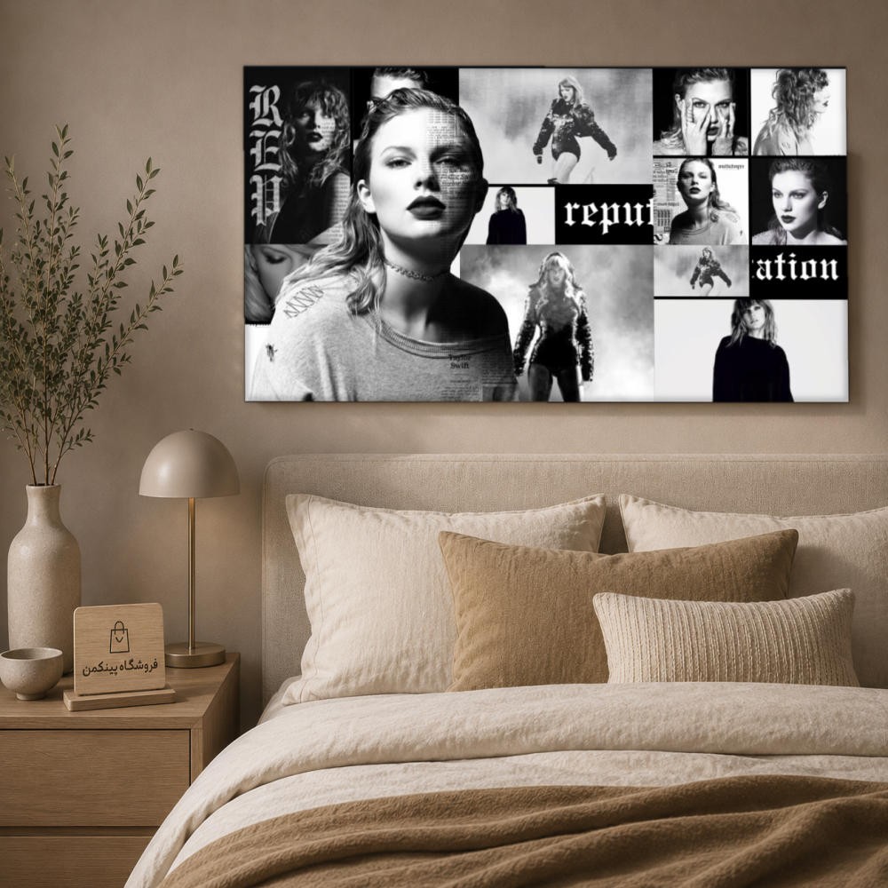 تابلو شاسی پینکمن طرح تیلور سویفت آلبوم - Taylor Swift Album Desktop کد Jm 4
