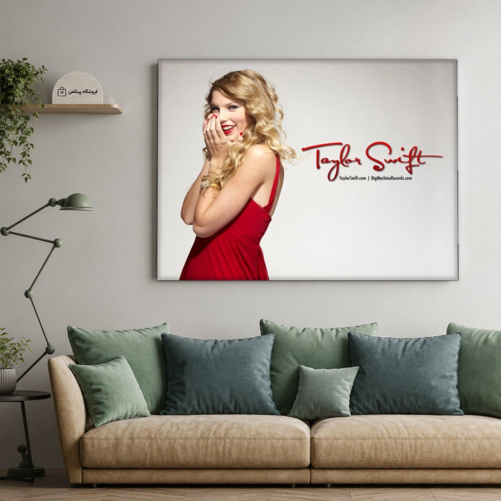 تابلو شاسی پینکمن طرح تیلور سویفت آلبوم - Taylor Swift Album Desktop کد Jm 36