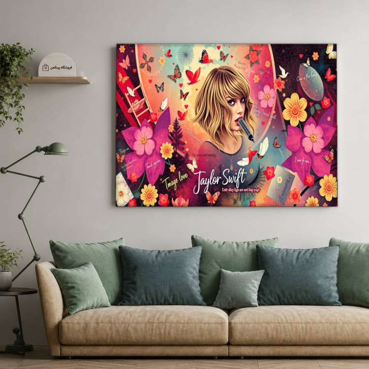 تابلو شاسی پینکمن طرح تیلور سویفت آلبوم - Taylor Swift Album Desktop کد Jm 29