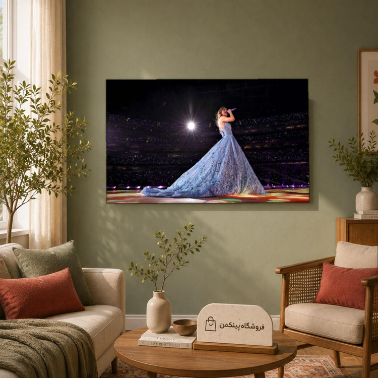 تابلو شاسی پینکمن طرح تیلور سویفت Style - Taylor Swift Style Desktop کد Jm 27