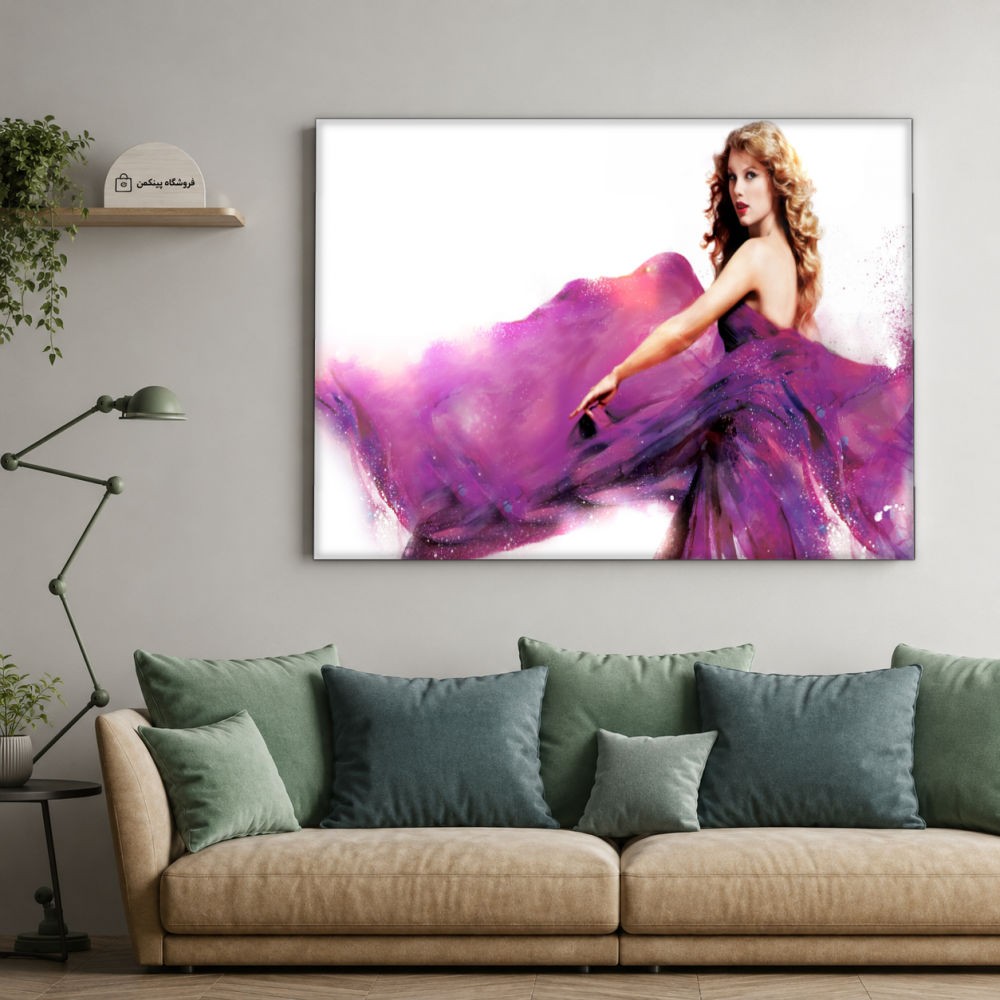 تابلو شاسی پینکمن طرح تیلور سویفت Style - Taylor Swift Style Desktop کد Jm 25