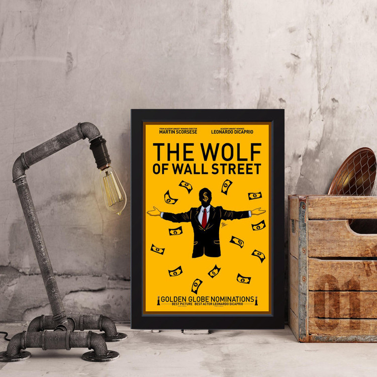 تابلو مدل The Wolf of Wallstreet کدMJ131341