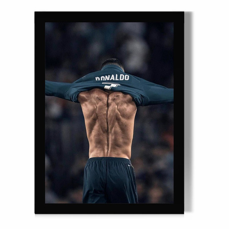 تابلو مدل دیواری طرح رونالدو Ronaldo کد FD437