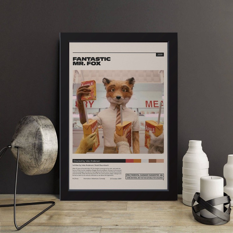 تابلو مدل Fantastic Mr Fox کدQ2642