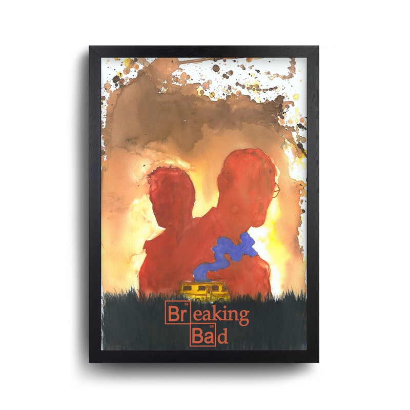 تابلو هپی والز مدل سریال breaking bad