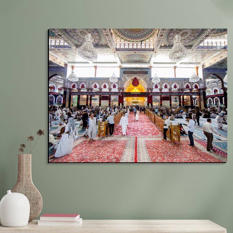 تابلو شاسی مدل حرم مطهر امام حسین (ع) کد 02