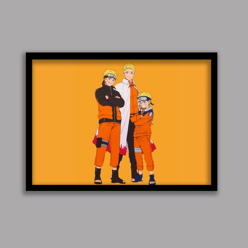 تابلو مدل انیمه ناروتو Naruto کد LA-G10408-2