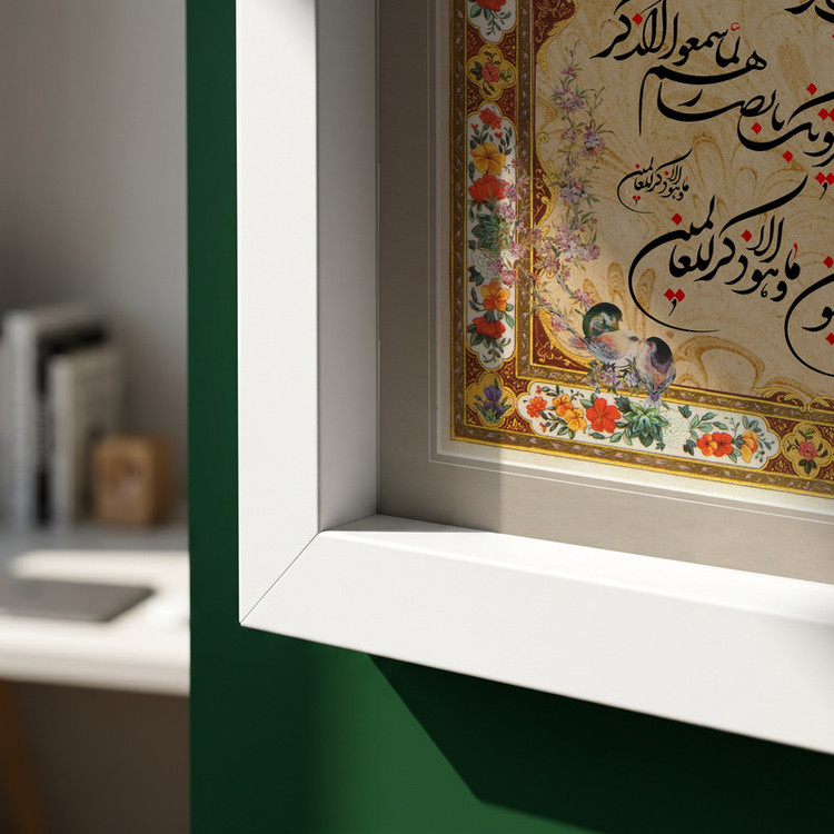 تابلو طرح تابلوی و ان یکاد مدل G14148 فریم سفید