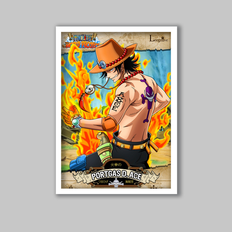 تابلو مدل انیمه وان پیس One Piece کد LA-G10840