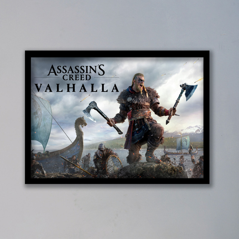 تابلو مدل بازی اسیسینز والهالا Assassins Creed Valhala