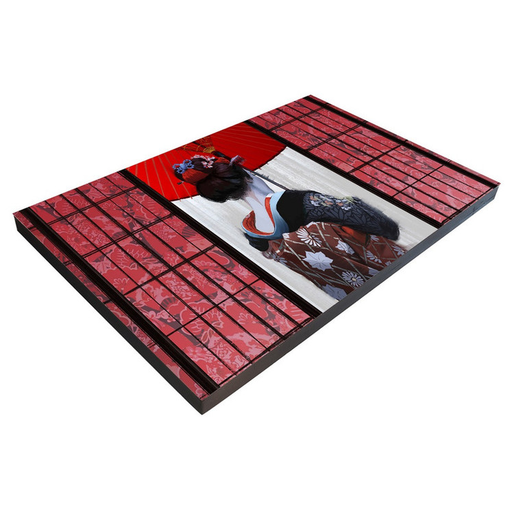 تابلو شاسی بکلیت طرح نقاشی کیمونو ژاپنی مدل SH-S6184