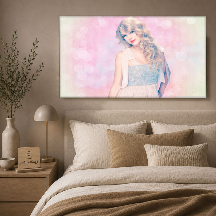 تابلو شاسی پینکمن طرح تیلور سویفت Pretty - Taylor Swift Pretty کد Jm 9