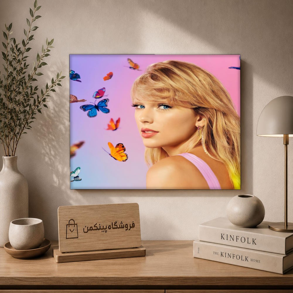 تابلو شاسی پینکمن طرح تیلور سویفت Pretty - Taylor Swift Pretty کد Jm 8