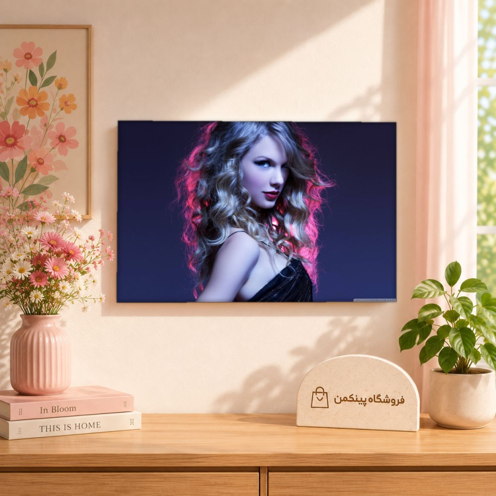 تابلو شاسی پینکمن طرح تیلور سویفت Pretty - Taylor Swift Pretty کد Jm 6