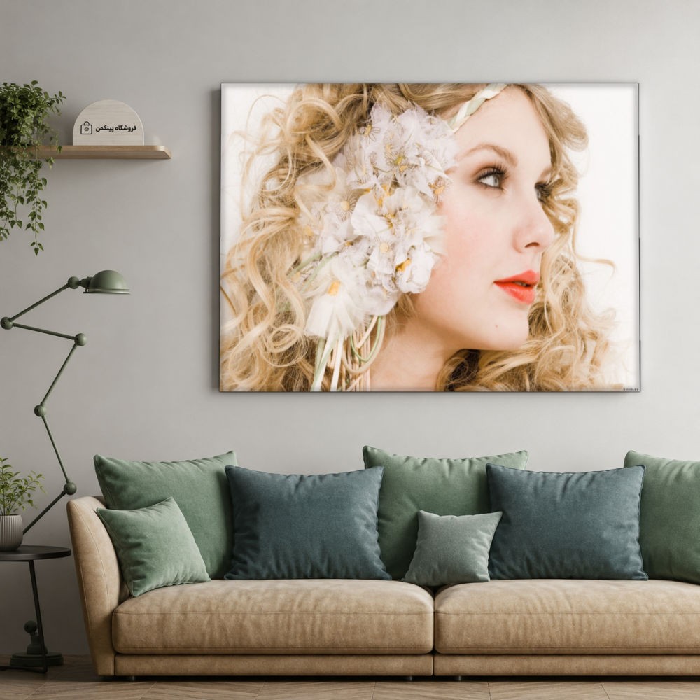 تابلو شاسی پینکمن طرح تیلور سویفت Pretty - Taylor Swift Pretty کد Jm 33
