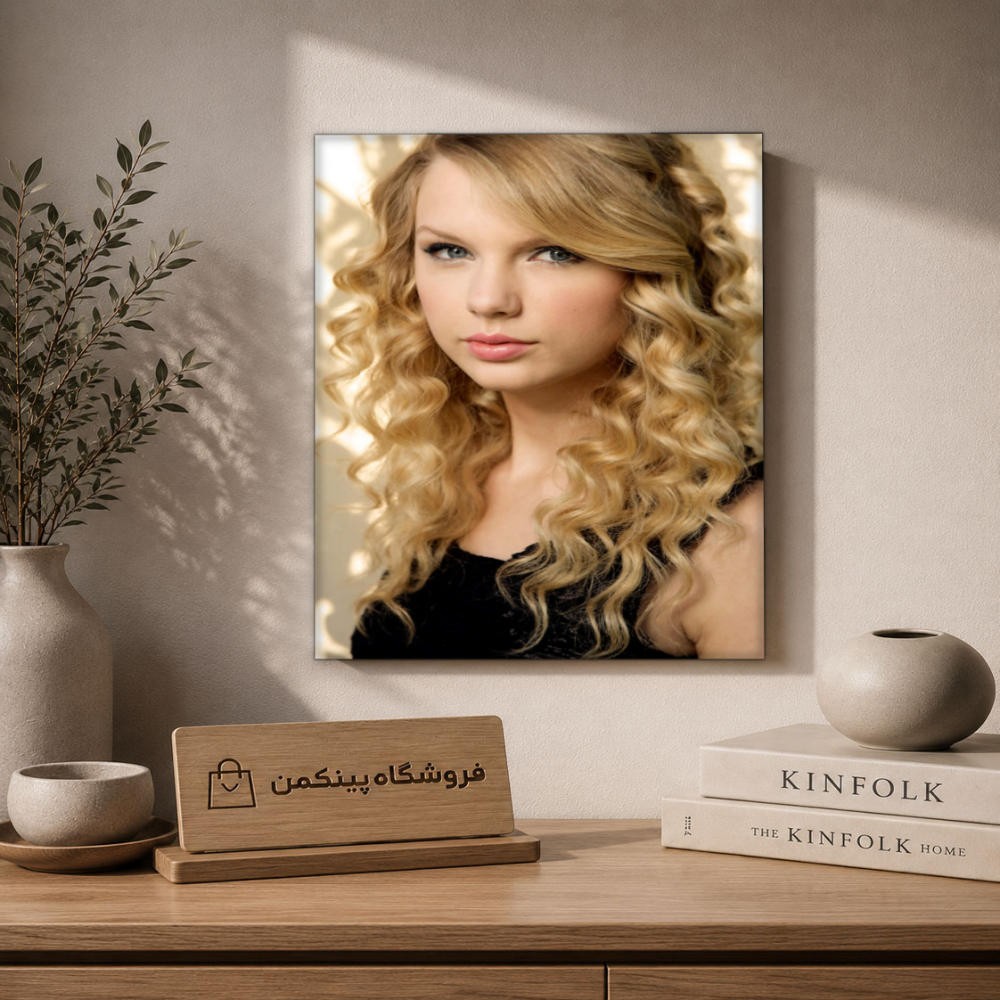 تابلو شاسی پینکمن طرح تیلور سویفت Pretty - Taylor Swift Pretty کد Jm 31
