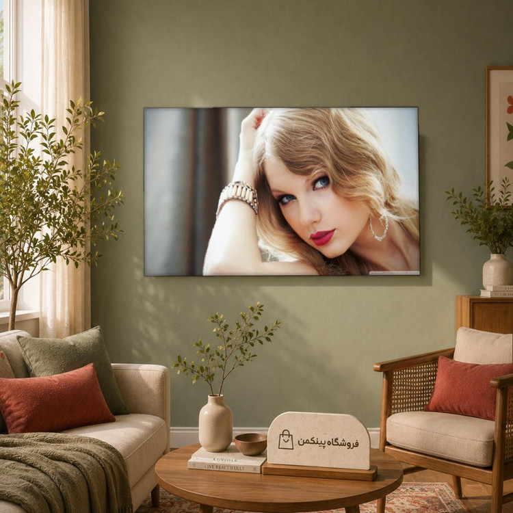 تابلو شاسی پینکمن طرح تیلور سویفت Pretty - Taylor Swift Pretty کد Jm 27