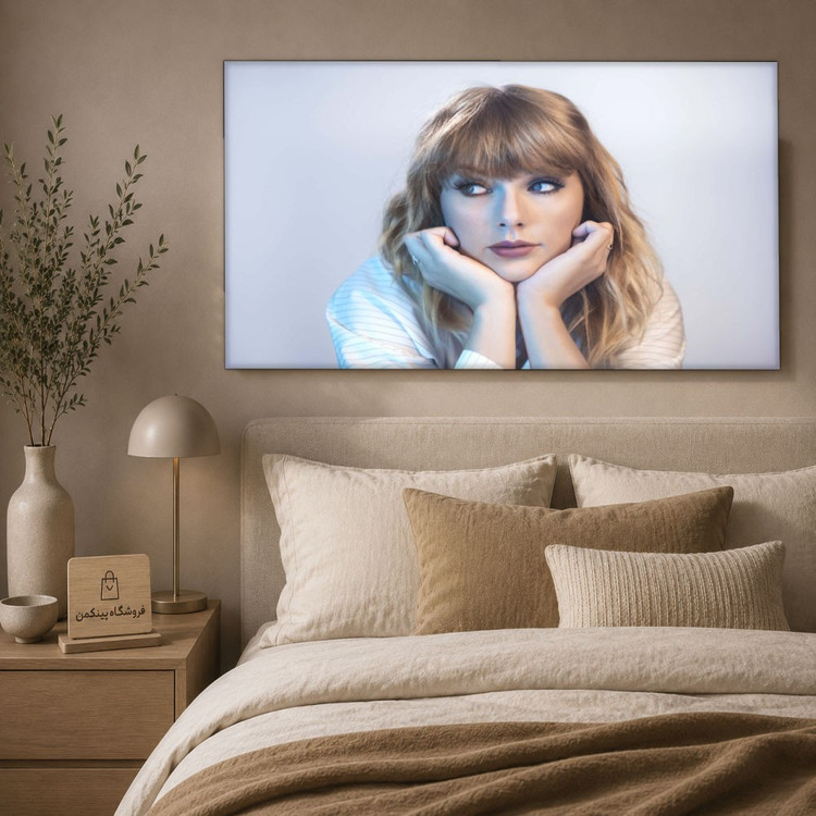 تابلو شاسی پینکمن طرح تیلور سویفت Pretty - Taylor Swift Pretty کد Jm 23