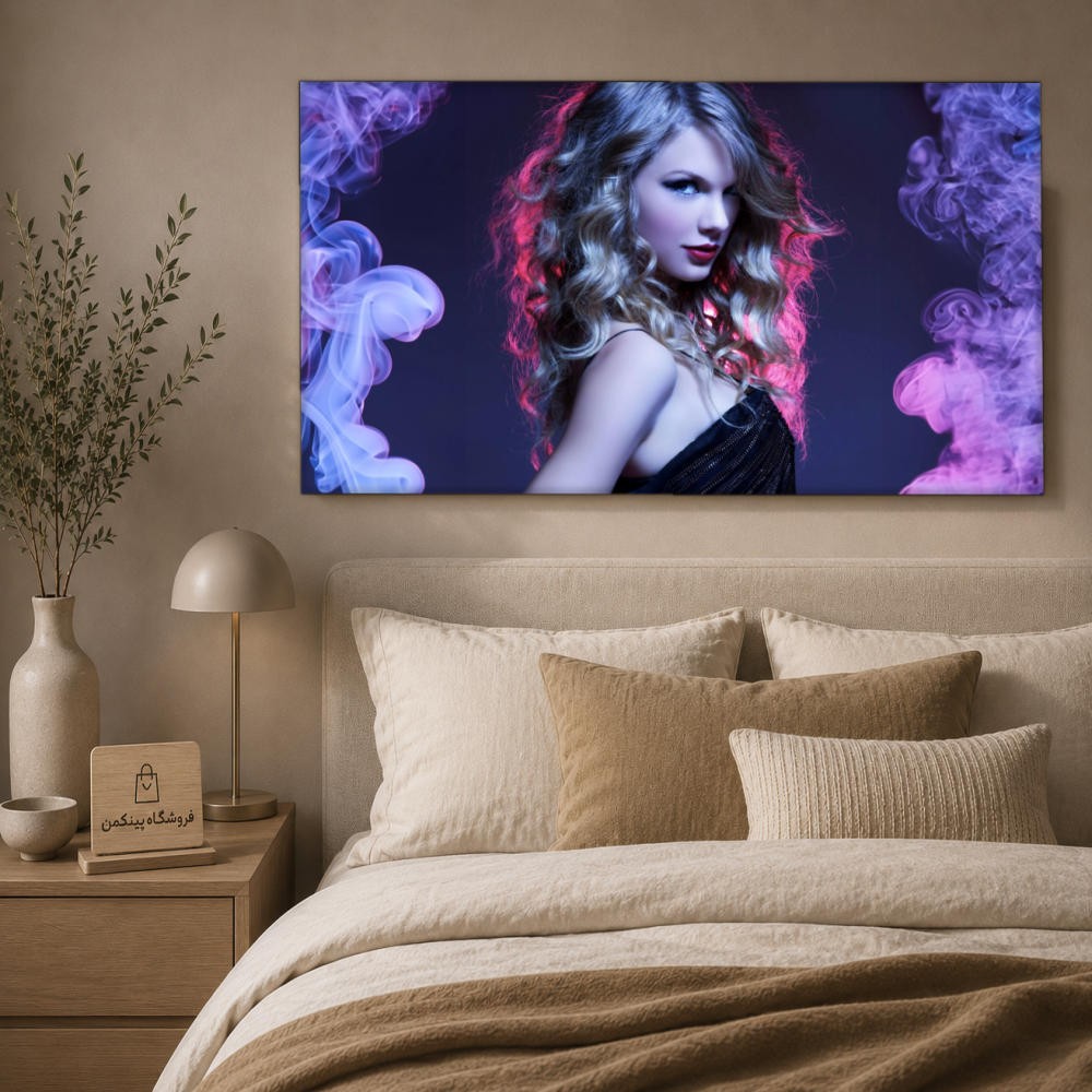 تابلو شاسی پینکمن طرح تیلور سویفت Pretty - Taylor Swift Pretty کد Jm 17
