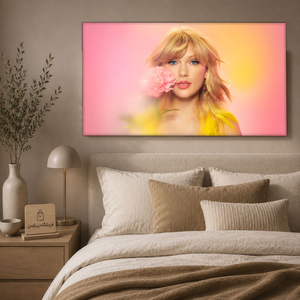 تابلو شاسی پینکمن طرح تیلور سویفت Pretty - Taylor Swift Pretty کد Jm 13