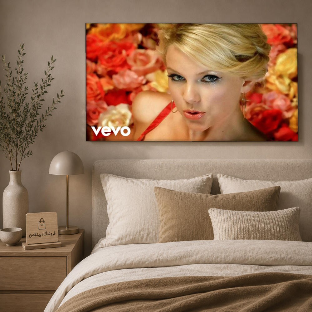 تابلو شاسی پینکمن طرح تیلور سویفت Our آهنگ - Taylor Swift Our Song کد Jm 1