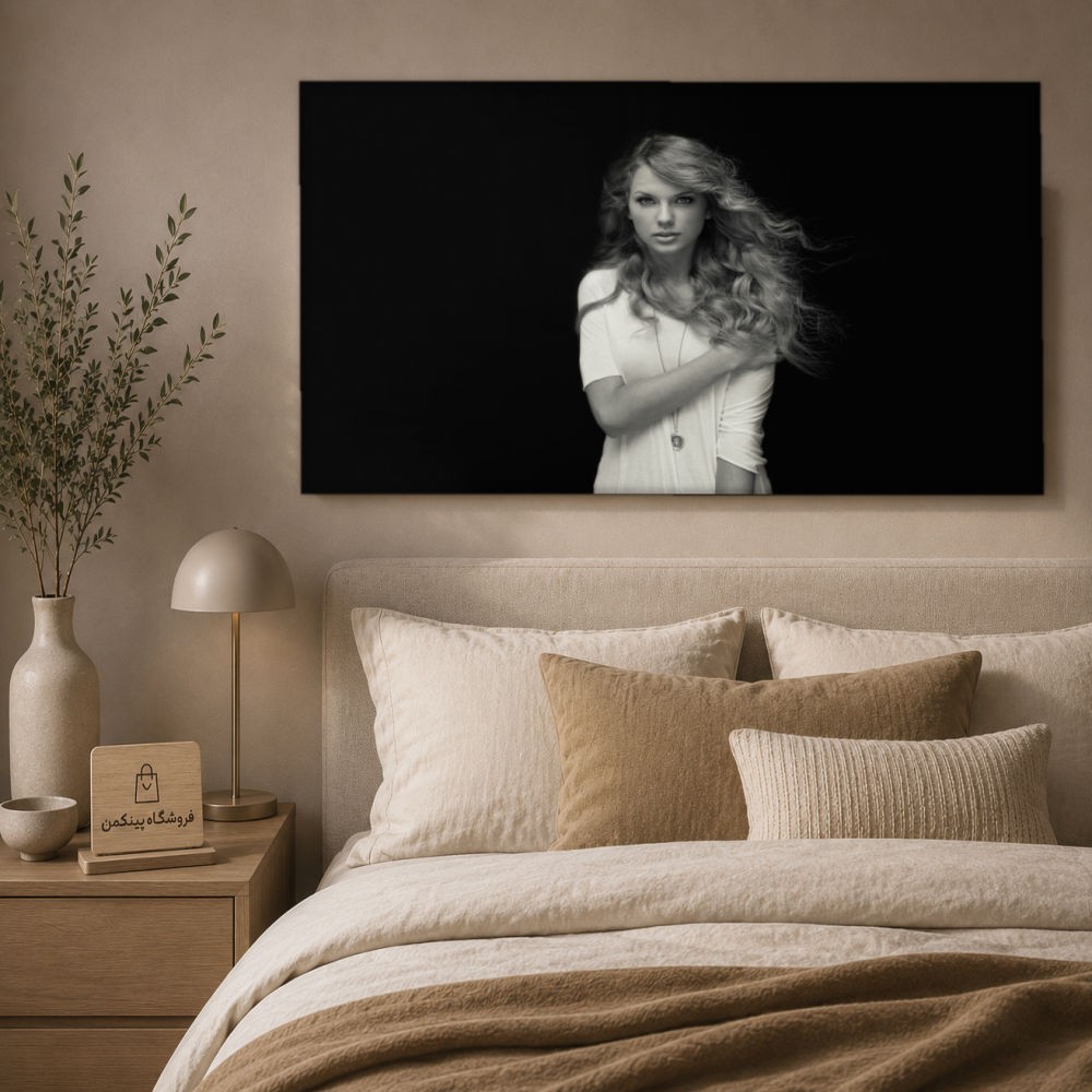 تابلو شاسی پینکمن طرح تیلور سویفت Mac - Taylor Swift Mac کد Jm 58